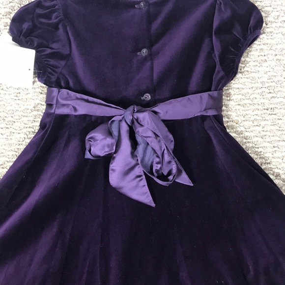 Bonnie Jean Purple Girls Dress - Picture 3 of 8